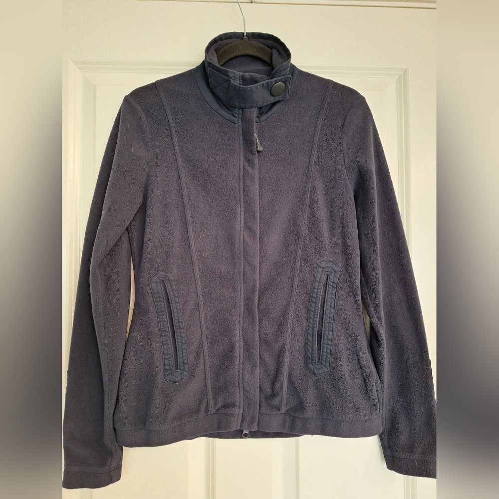 Stella McCartney Adidas Sport blue fleece long sleeve size M